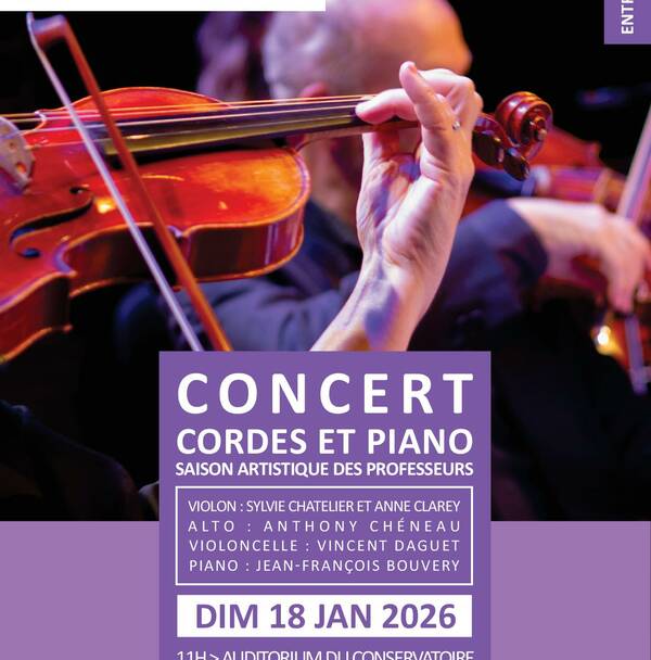 Saison artistique des professeurs