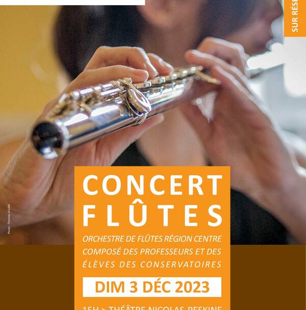 concert de l'Orchestre de Flûtes Région Centre